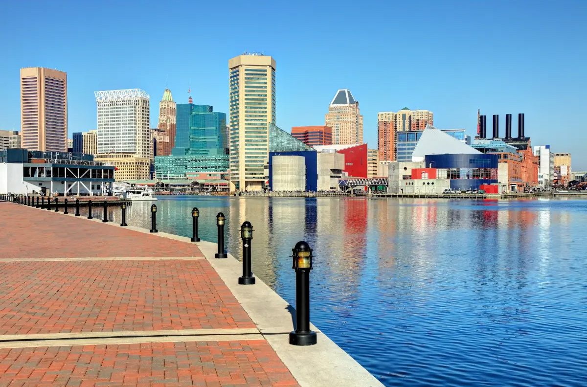 Baltimore Inner Harbor, Maryland