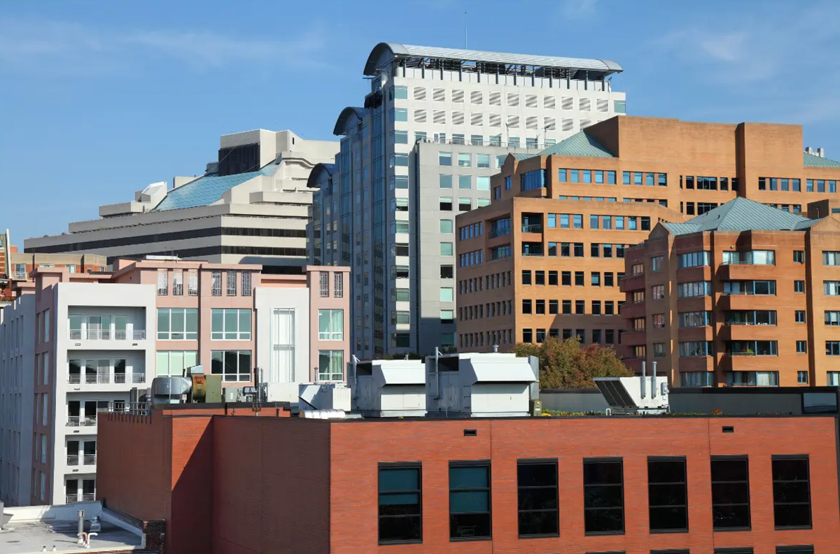 Downtown Bethesda, Maryland business district
