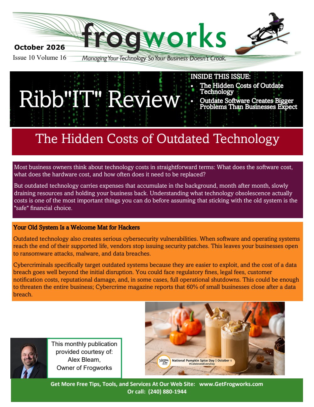 October 2026 RibbIT Review newsletter cover page